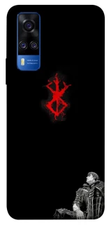 Чехол на Vivo Y51a berserk black фото 1 из 1