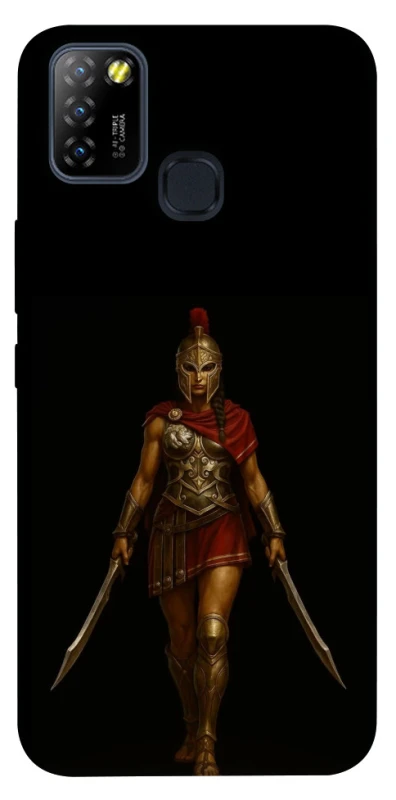 Чохол на Infinix Hot 10 Lite Goddess of war ver.3 фото 1 з 1