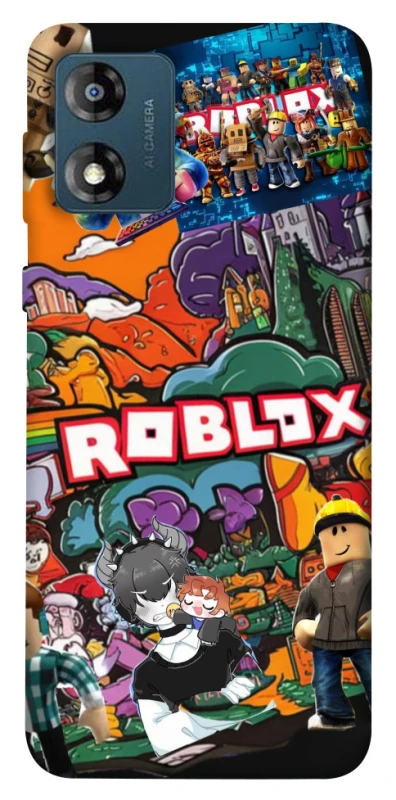 Чохол на Motorola Moto E13 Roblox v4 фото 1 з 1