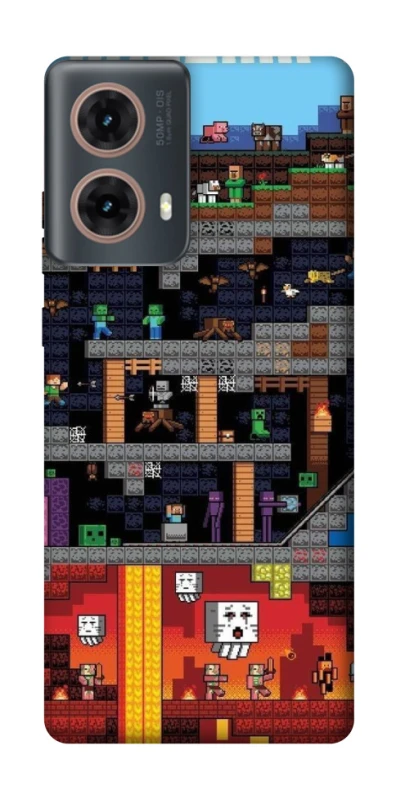 Чохол на Motorola Moto G85 Minecraft фото 1 з 1