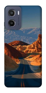 Чехол на Motorola Moto E15 USA mountain v3 фото 1 из 1