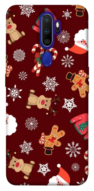 Чохол на Oppo A5 (2020) / Oppo A9 (2020) Новорічний v6 фото 1 з 1