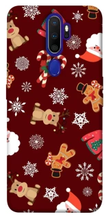 Чехол на Oppo A5 (2020) / Oppo A9 (2020) Новогодний v6 фото 1 из 1