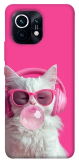 Чохол на Xiaomi Mi 11 Pink kitty фото 1 Чохол на Xiaomi Mi 11 Pink kitty фото 1 з 1