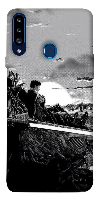 Чохол на Samsung Galaxy A20s Berserk sunset фото 1 з 1