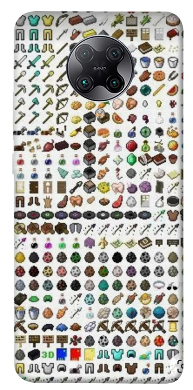 Чохол на Xiaomi Redmi K30 Pro / Poco F2 Pro Minecraft v2 фото 1 з 1