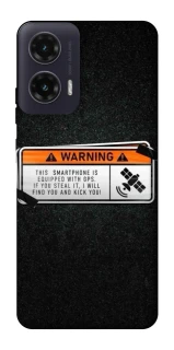 Чохол на Motorola Moto G35 Warning фото 1 з 1
