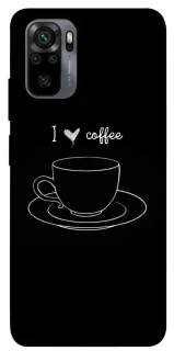 Чохол на Xiaomi Redmi Note 10 / Note 10s Black coffee фото 1 з 1