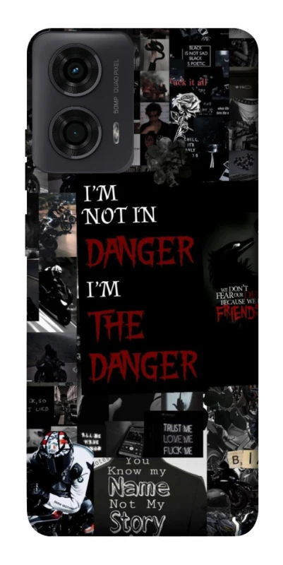 Чохол на Motorola Moto G24 Danger collage фото 1 з 1