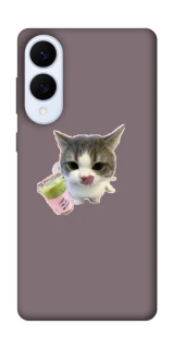 Чохол на Samsung Galaxy S25 Edge cat matcha фото 1 з 1