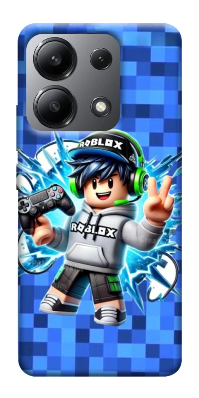 Чехол на Xiaomi Redmi Note 13 4G Roblox collage ver.6 фото 1 из 1