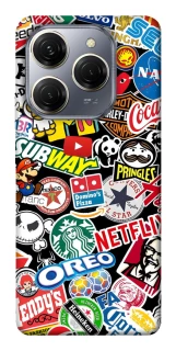 Чохол на TECNO Spark 20 Pro brands фото 1 з 1