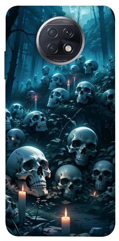 Чехол на Xiaomi Redmi Note 9 5G / Note 9T Skulls v3 фото 1 из 1