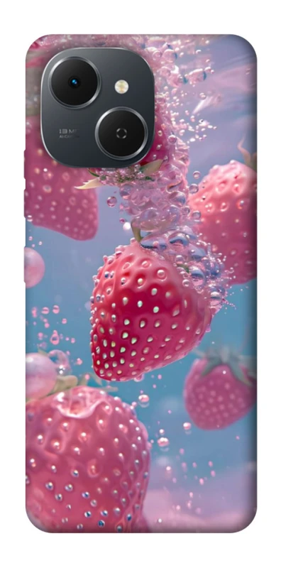 Чехол на TECNO Spark 40C Клубника в воде фото 1 из 1