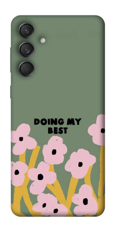 Чохол на Samsung Galaxy M55 Doing my best фото 1 з 1