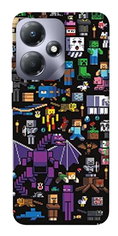 Чохол на Infinix Hot 30i Minecraft v5 фото 1 з 1