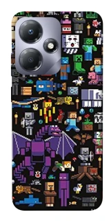 Чохол на Infinix Hot 30i Minecraft v5 фото 1 з 1