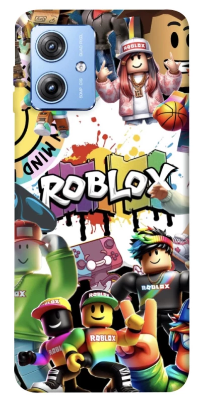 Чохол на Motorola Moto G84 Roblox Characters Collage фото 1 з 1