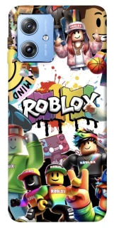 Чохол на Motorola Moto G84 Roblox Characters Collage фото 1 з 1
