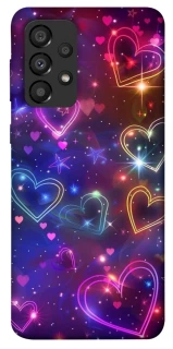 Чохол на Samsung Galaxy A33 5G Drawn hearts фото 1 з 1