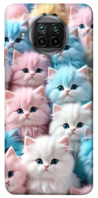 Чехол на Xiaomi Mi 10T Lite / Redmi Note 9 Pro 5G Kittie Love фото 1 из 1