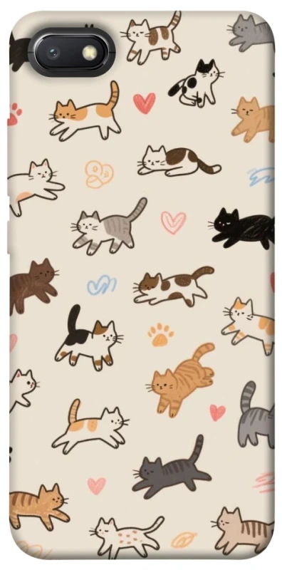 Чехол на Xiaomi Redmi 6A Cat style ver.2 фото 1 из 1