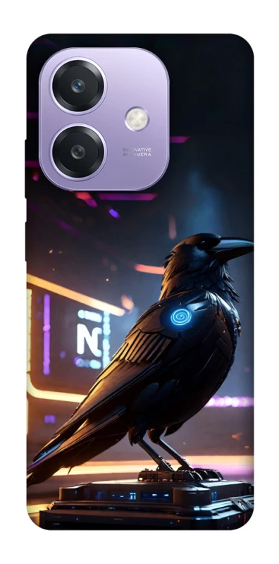 Чехол на Oppo A3X Cyber Raven фото 1 из 1