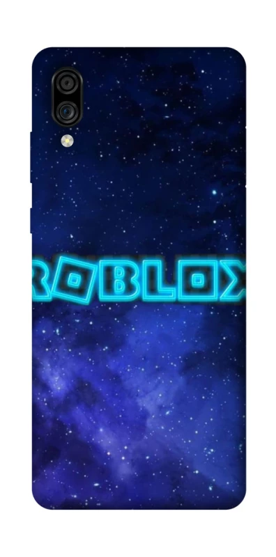 Чохол на ZTE Blade A5 (2020) Roblox Space Logo Blue фото 1 з 1