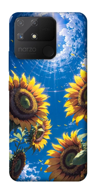 Чохол на Realme Narzo 50A Sunflowers фото 1 з 1