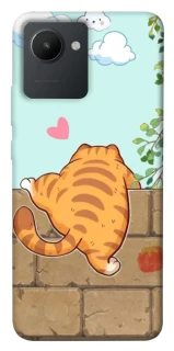Чохол на Realme C30 Cat the meow фото 1 з 1