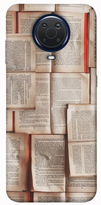 Чохол на Nokia G20 / G10 / 6.3 Книги фото 1 з 1