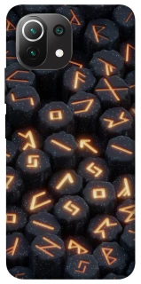 Чехол на Xiaomi Mi 11 Lite Огненые руны фото 1 из 1