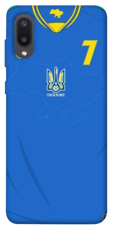 Чехол на Samsung Galaxy A02 UA-Football ver.4 фото 1 из 1