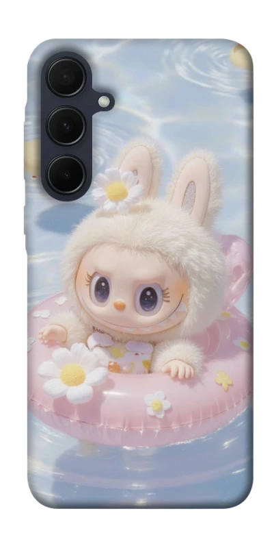 Чохол на Samsung Galaxy A35 Labubu swimming фото 1 з 1