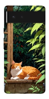 Чохол на Google Pixel 6 red cat фото 1 з 1