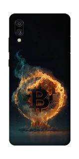 Чохол на ZTE Blade A5 (2020) Fire Bitcoin фото 1 з 1