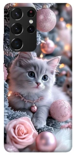 Чохол на Samsung Galaxy S21 Ultra Christmas Kitty фото 1 з 1
