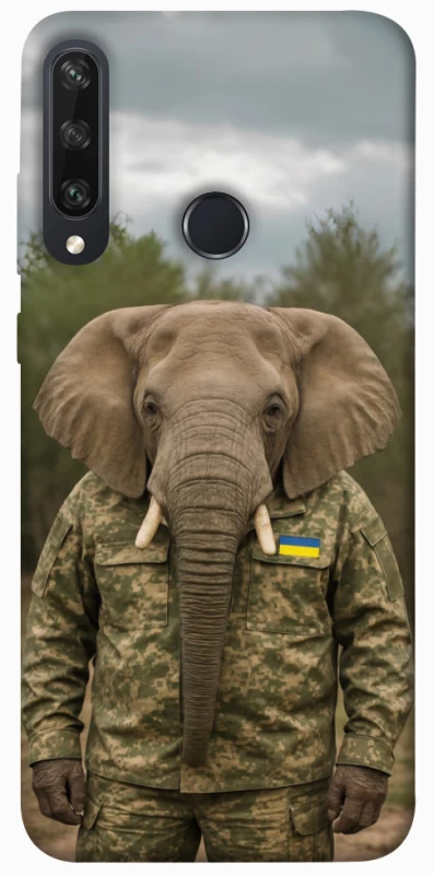 Чохол на Huawei Y6p Слон захисник фото 1 з 1