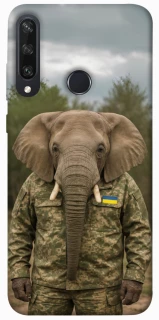 Чохол на Huawei Y6p Слон захисник фото 1 з 1