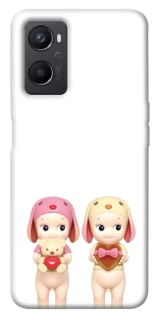 Чехол на Oppo A96 Puppy Love Duo фото 1 из 1