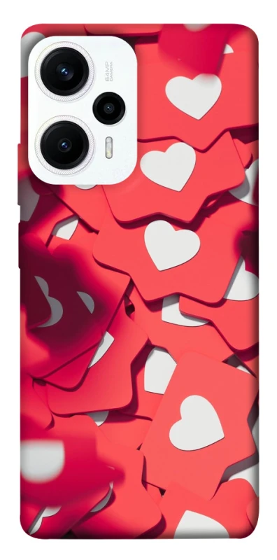 Чехол на Xiaomi Poco F5 / Note 12 Turbo Love aesthetic ver.2 фото 1 из 1