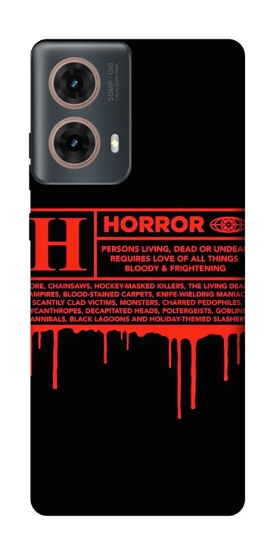 Чохол на Motorola Moto G85 Horror Halloween фото 1 з 1
