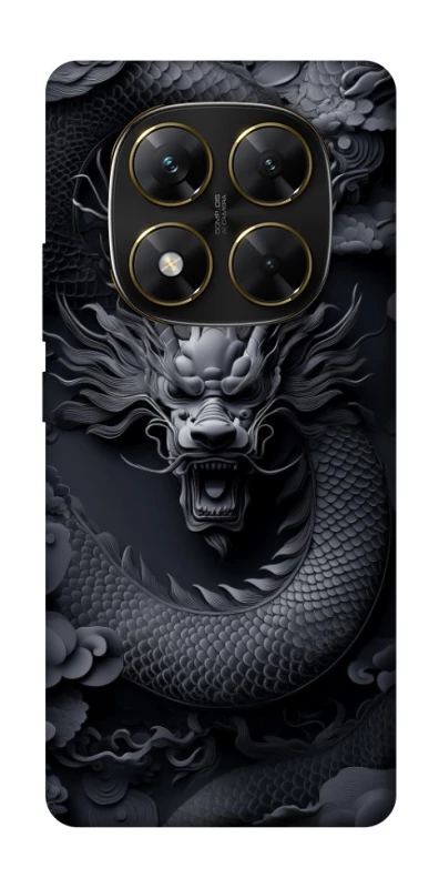 Чохол на Xiaomi Poco X7 black dragon фото 1 з 1