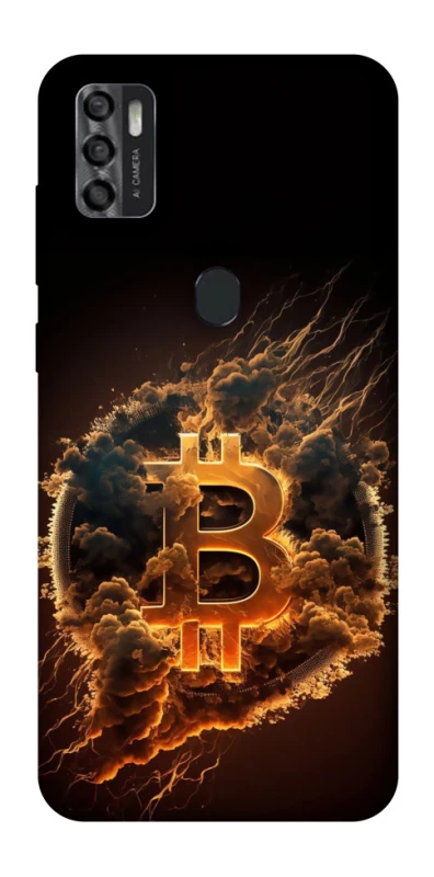 Чохол на ZTE Blade A7s (2020) Smoky Bitcoin фото 1 з 1