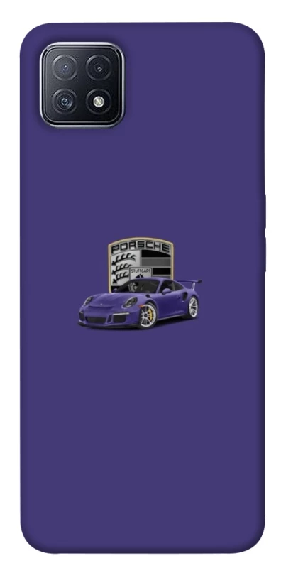 Чехол на Oppo A73 Porsche purple фото 1 из 1