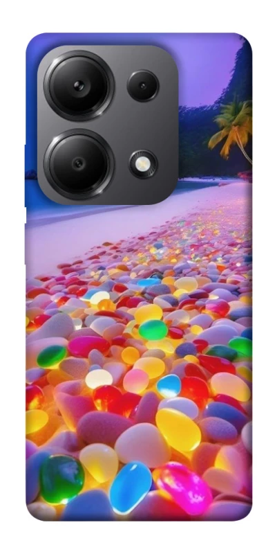 Чохол на Xiaomi Redmi Note 13 Pro 5G Каміння світиться на березі фото 1 з 1