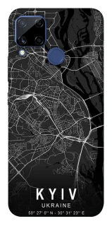 Чехол на Realme C15 Kyiv map фото 1 из 1