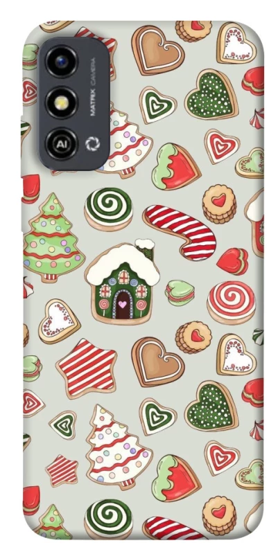 Чохол на ZTE Blade A53 Новорічний v7 фото 1 з 1