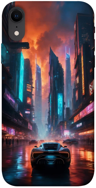 Чехол на Apple iPhone XR (6.1") Cyber city фото 1 из 1