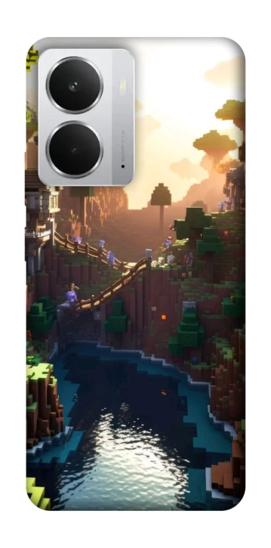Чехол на Realme 14 Minecraft sunset фото 1 из 1